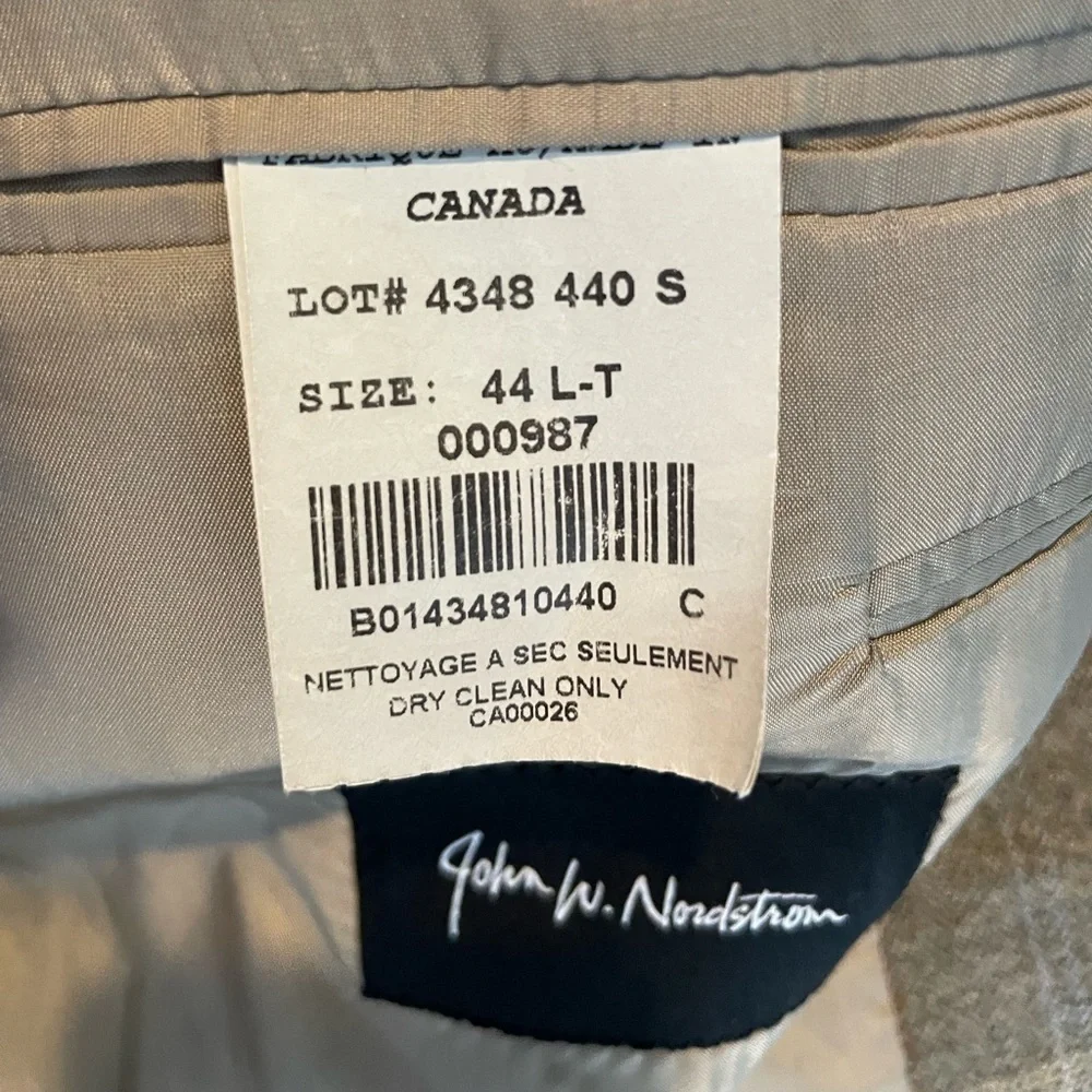 Loro Piana x Nordstrom 100% Worsted Spun Cashmere Blazer in Brown Size 44L‎